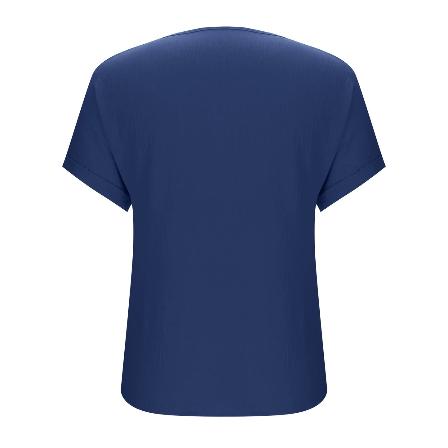 Jayella Navy Weekend Getaway V‑Neck Top