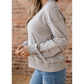 SALE!!! Jerika Aztec Embroidered Western V Neck Sweatshirt