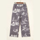 Jessa Wild West Riding Vintage Printed Shift Jeans