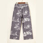 Jessa Wild West Riding Vintage Printed Shift Jeans