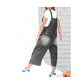 Jessika Distressed Denim Overalls - 4 Colors