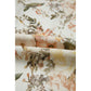 Joni Beige Vintage Style Floral Print High Waist Wide Leg Jeans