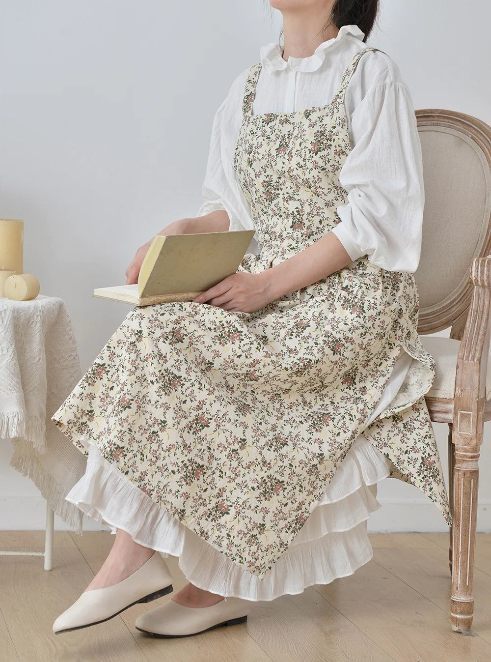 Josephine Vintage Floral Kitchen Apron