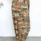 Junee Camouflage Printed Drawstring Elastic Waist Jogger Pants