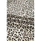 Tressie Brown Leopard Drawstring Elastic Waistband Loose Pants