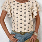 Karlea Playful Bow Ruffle Top