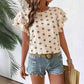 Karlea Playful Bow Ruffle Top