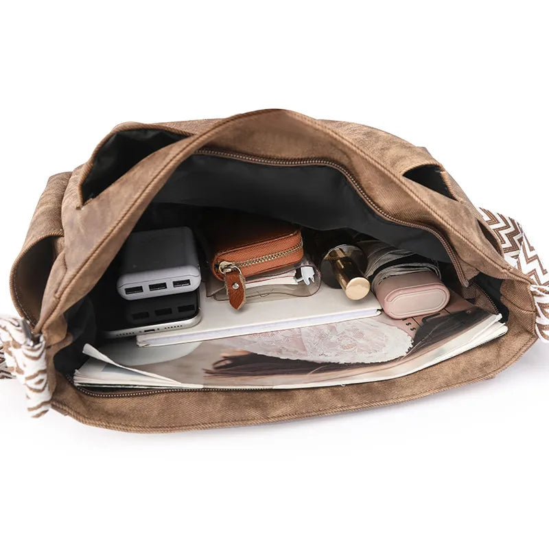 Kasey Everyday Flap PU Leather Bag with Adjustable Strap - 6 Colors