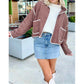 Kassin Quilted Metal Button Pocket Jacket