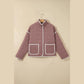 Kassin Quilted Metal Button Pocket Jacket
