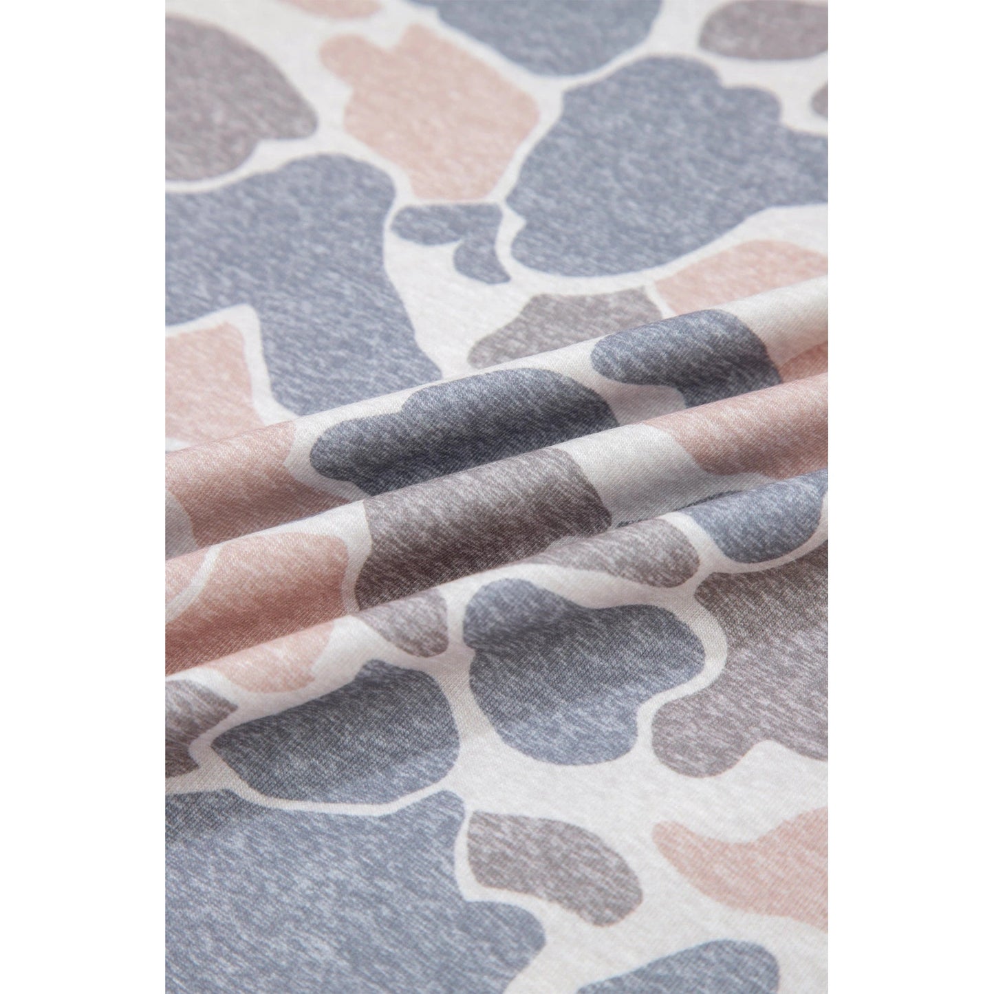Kaynette Retro Camouflage Print Oversize Tank Top