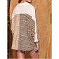 Kelsea Striped Oversized Button Front Top - 3 Colors
