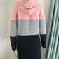 Kenza Three Color Hooded Jacket