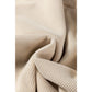 Andria Parchment Lace Drawstring Pullover Hoodie and High Waist Pants Corduroy Suit
