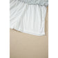 Posie Khaki Abstract Camo Elastic Waist Drawstring Mini Skort