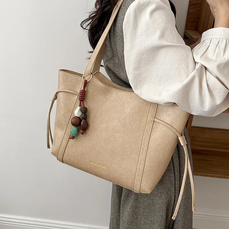 Nadia Beaded Charm Tote Bag - 3 Colors