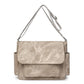 Kasey Everyday Flap PU Leather Bag with Adjustable Strap - 6 Colors