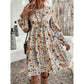 Kinsley Floral A Line Loose Fit Dress