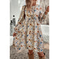 Kinsley Floral A Line Loose Fit Dress