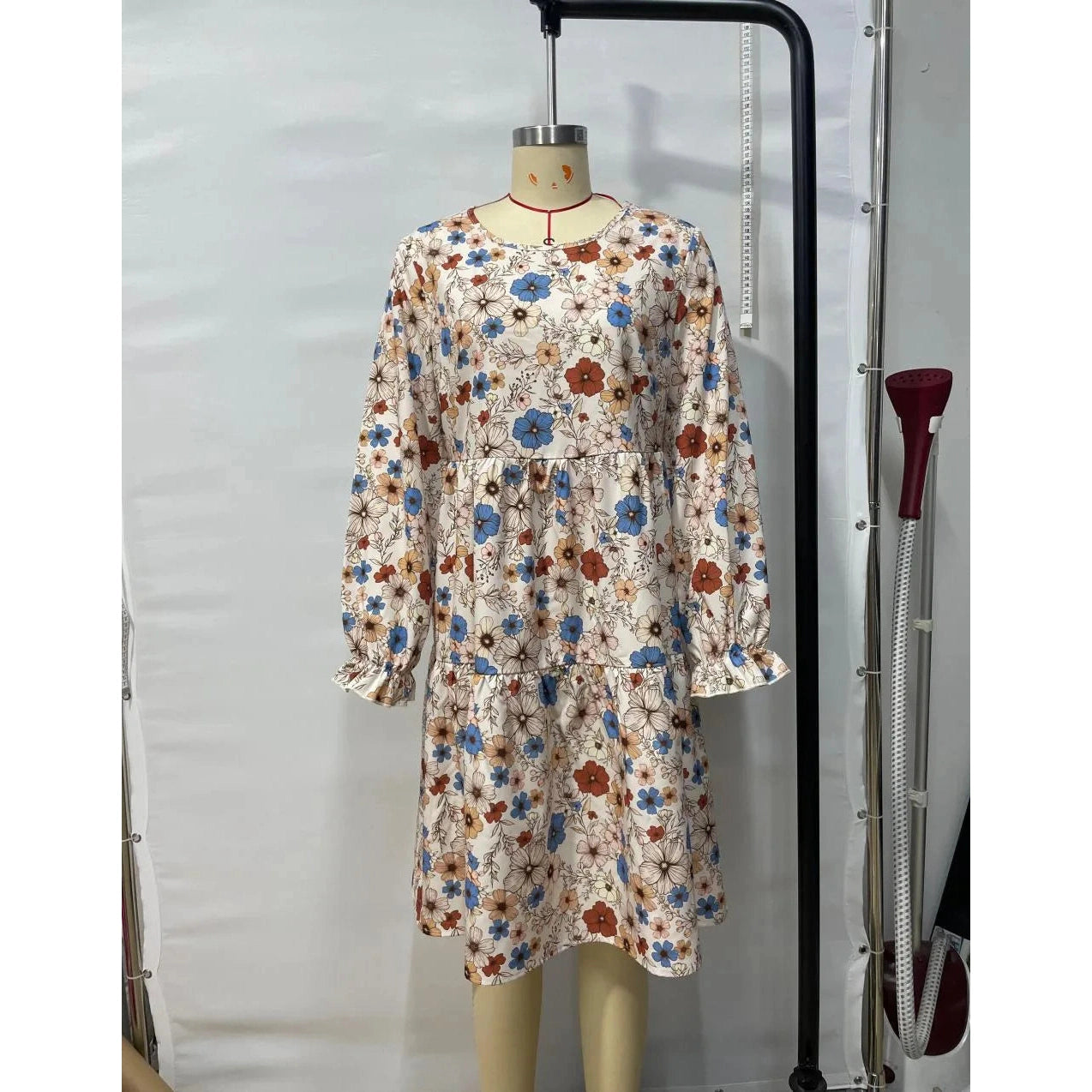 Kinsley Floral A Line Loose Fit Dress