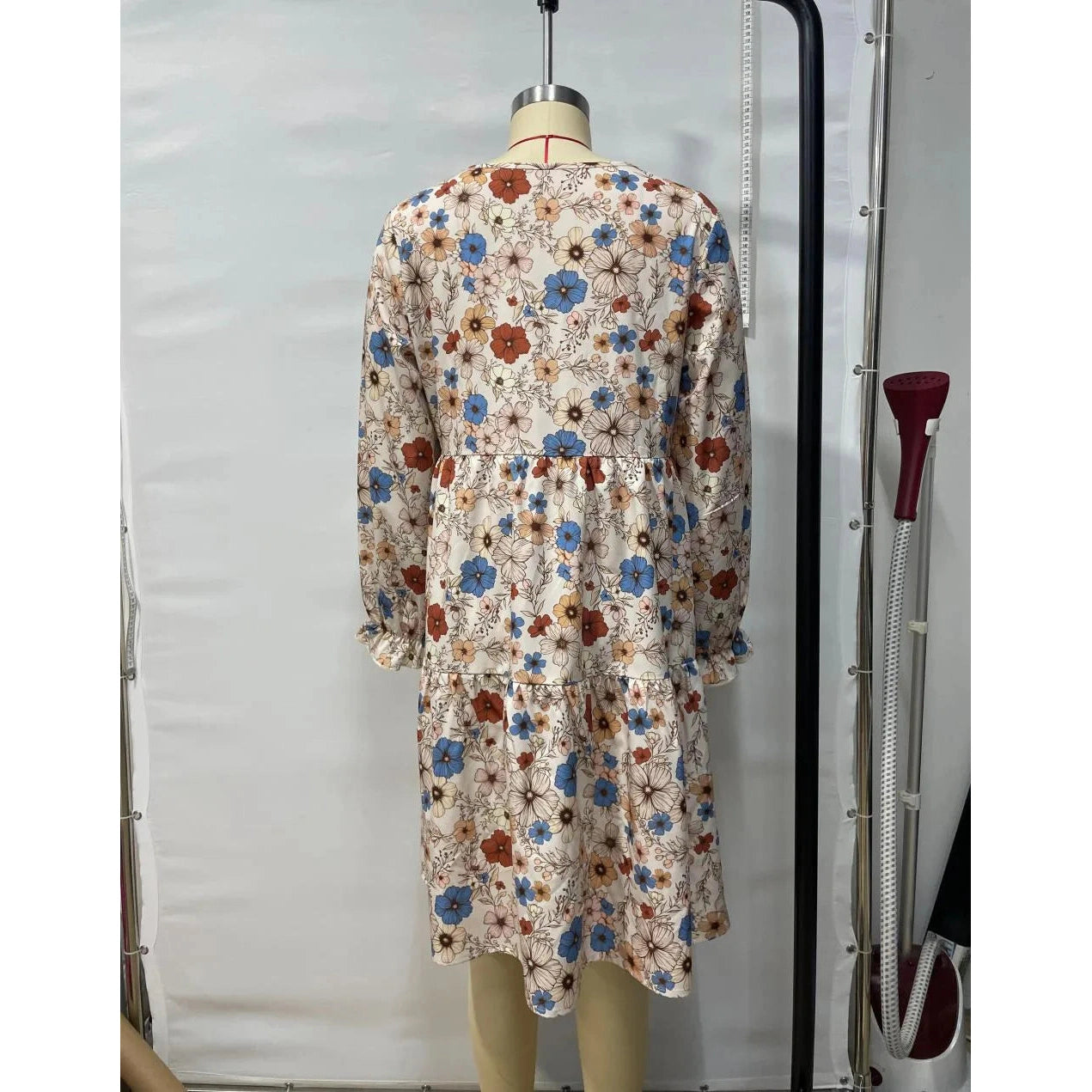 Kinsley Floral A Line Loose Fit Dress