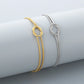 18K Gold Plated Knot Bracelet - 2 Colors