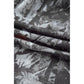 Krishan Abstract Maple Leaf Printed Tie Elastic Waist Shorts