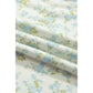 Krislyn Sky Blue Floral Print Long Sleeve Top Drawstring Wide Leg Pants Set