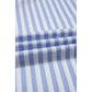 Lashandra Sky Blue Stripe Shirred High Waist Loose Pants