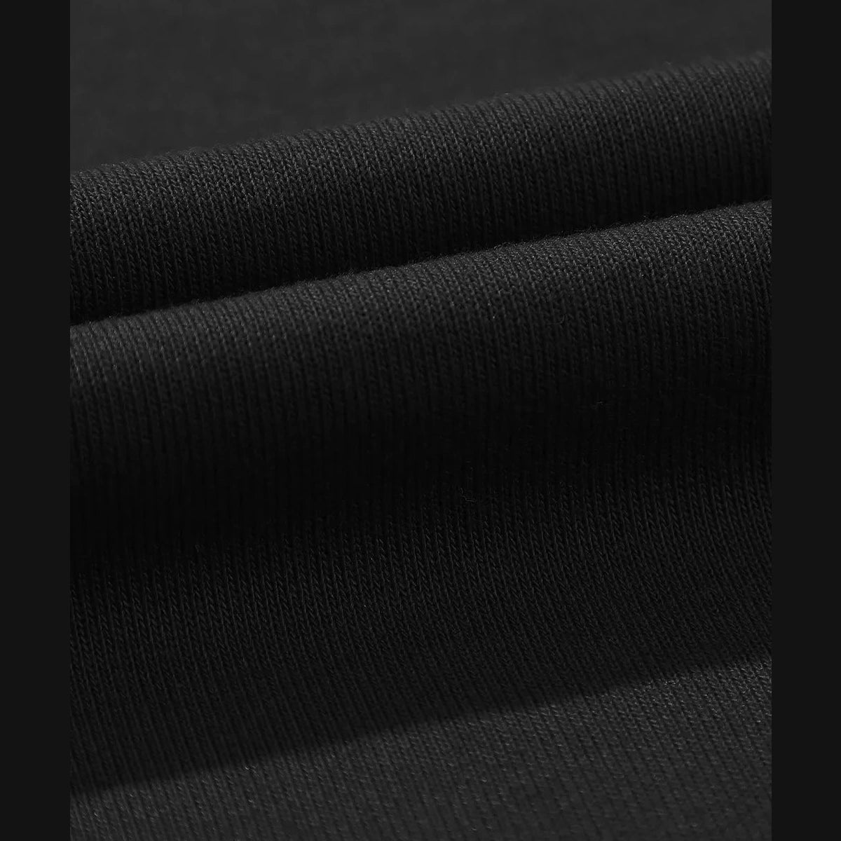 Laken Black Tied Elastic High Waist Pleated Detail Solid Sweatpants