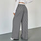 Laraine Striped Wide Leg Drawstring Pants