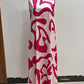 Laurna Pink Abstract Bloom Maxi Dress
