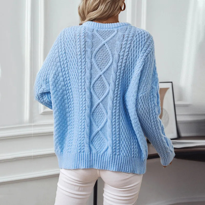 Laury Cable Knit Sweater - 2 Colors