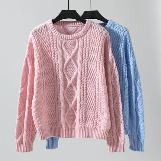 Laury Cable Knit Sweater - 2 Colors