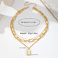 Locked in Love Layered Necklace