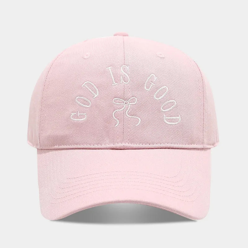 God is Good Embroidered Baseball Cap - 9 Colors