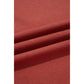 Lucilla Mineral Red Checkered Trim Long Sleeve Round Neck Shift Sweatshirt