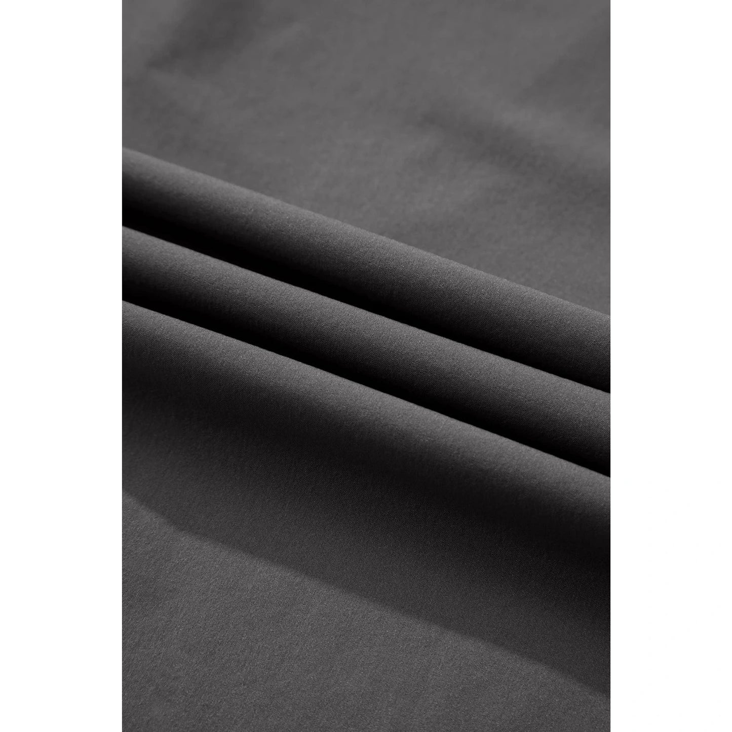 Mabli Grey Elastic High Waist Pocketed Cargo Jogger Pants