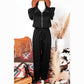 REDUCED!!!  Malbi Black Zipper Flutter Sleeve Drawstring High Waist Jumpsuit  REDUCED!!!