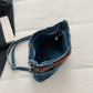 Mandisa Dark Blue Denim Skirt Shoulder Bag