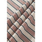 Marli Khaki Stripe Contrast Trim Long Sleeve Top Elastic Waist Pants Set