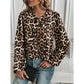 Marsena Chic Animal‑Print Tie Blouse