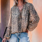 Mavi Animal Print Statement Blouse