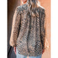 Mavi Animal Print Statement Blouse