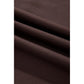 Maxine Coffee Piping Trim Mock Neck Pullover Drawstring Pants Set