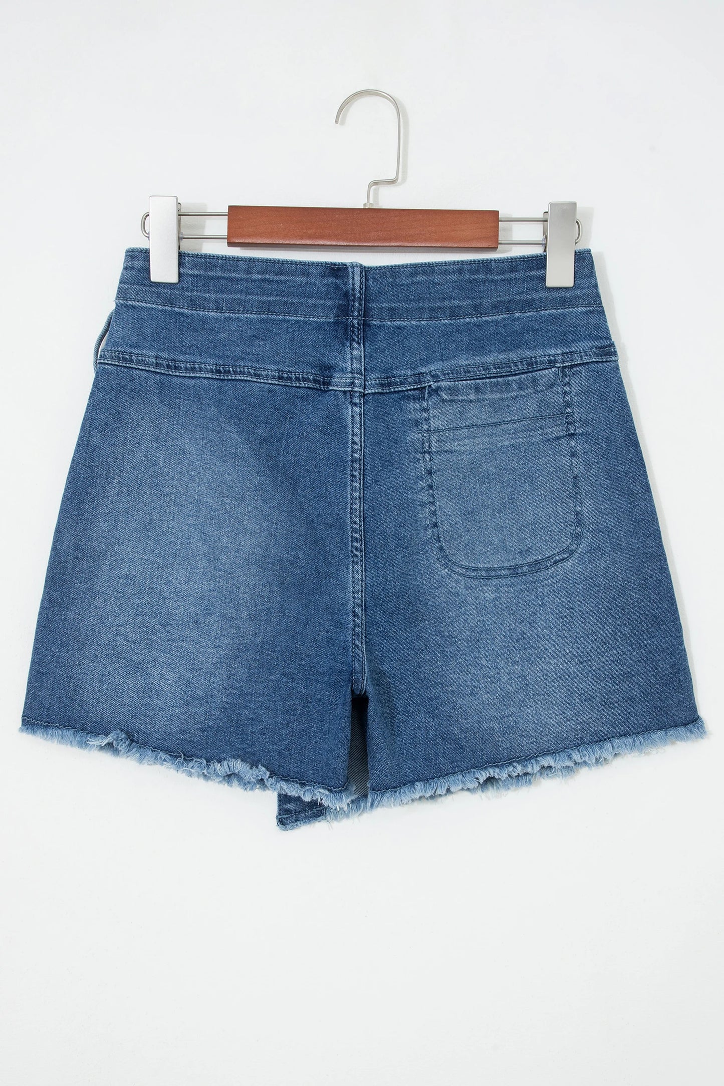 Melinda Wrapped Tied Waist Denim Skort