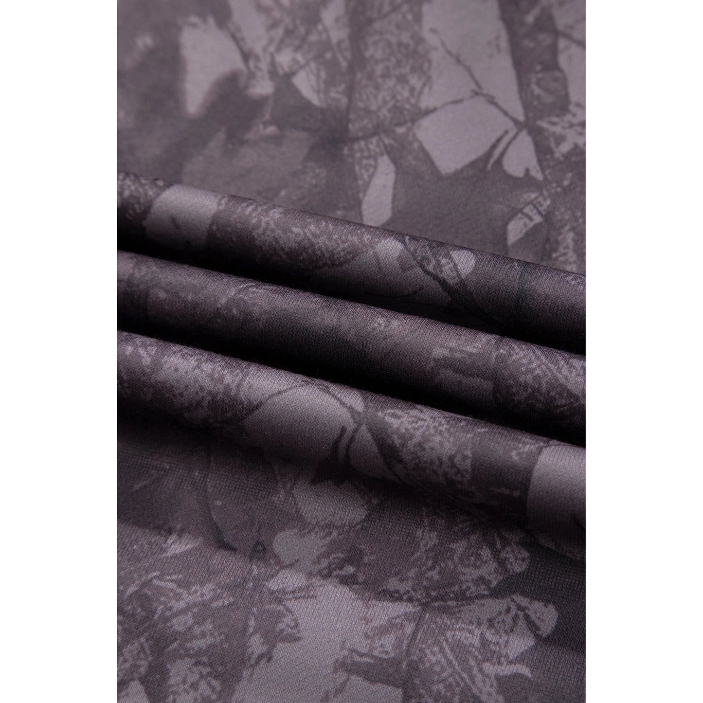 Millicent Brown Abstract Woodland Camo Print Baggy Pullover Drawstring Shorts Set