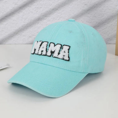 Puff‑Stitch MAMA Baseball Cap - 7 Colors