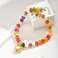 Heart Shape Resin Pendant Necklace - 4 Colors