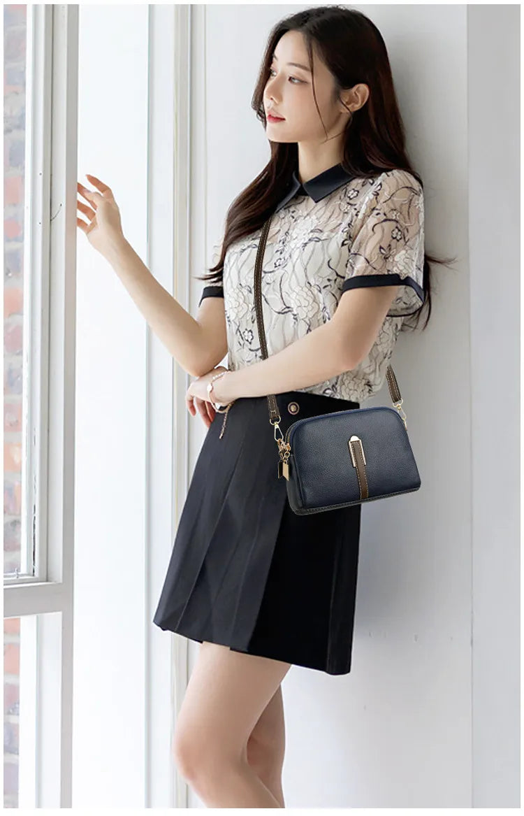 Torin Compact Lifestyle PU Leather Crossbody - 4 Colors